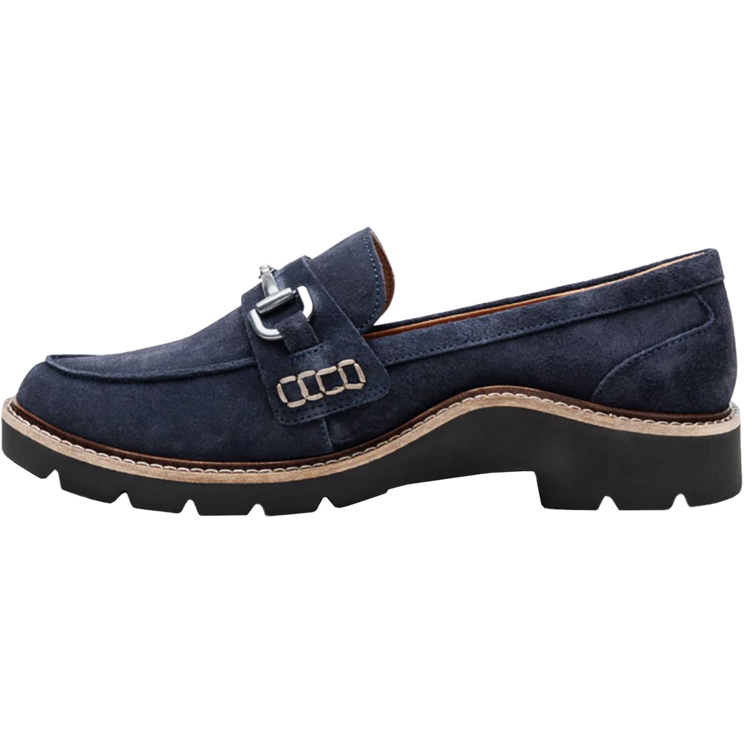 Womens Aetrex Aetrex Collette Women's Slip Ons Navy Suede Navy Suede