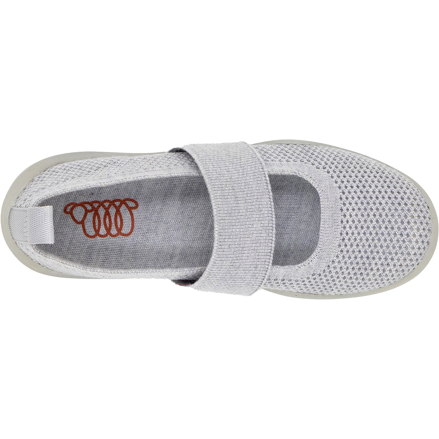 Womens Woolloomooloo Woolloomooloo Coogee Breeze Scuff Women's Casual Shoes Light Grey Light Grey