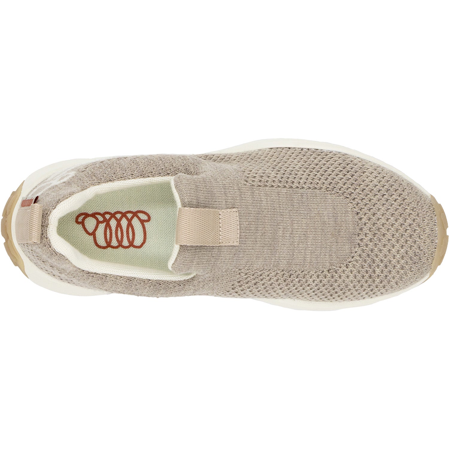 Unisex Woolloomooloo Woolloomooloo Coogee GT Slip Unisex Slip-Ons Ecru/Taupe Ecru/Taupe
