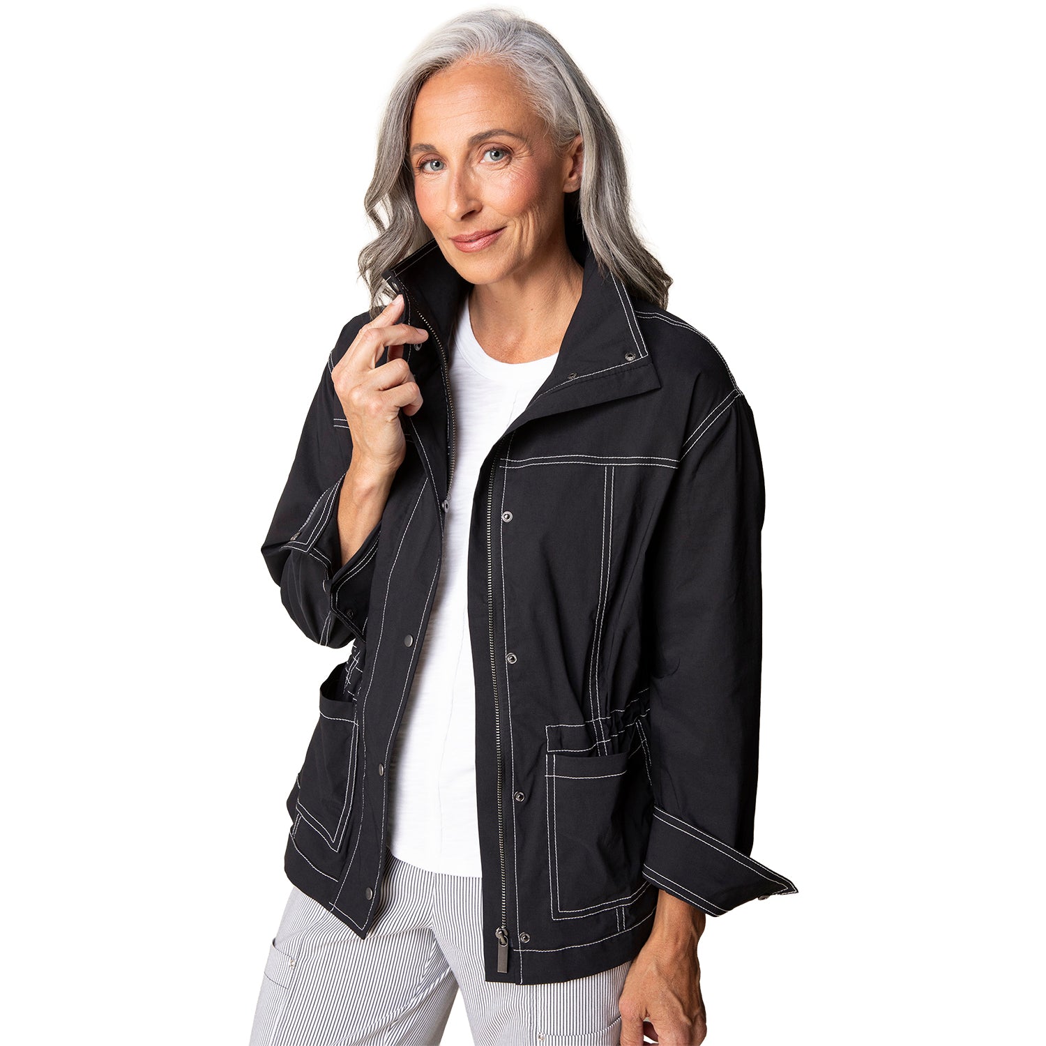 Womens Habitat Habitat Cool Tech Chatham Jacket Women's Outerwear Black Black
