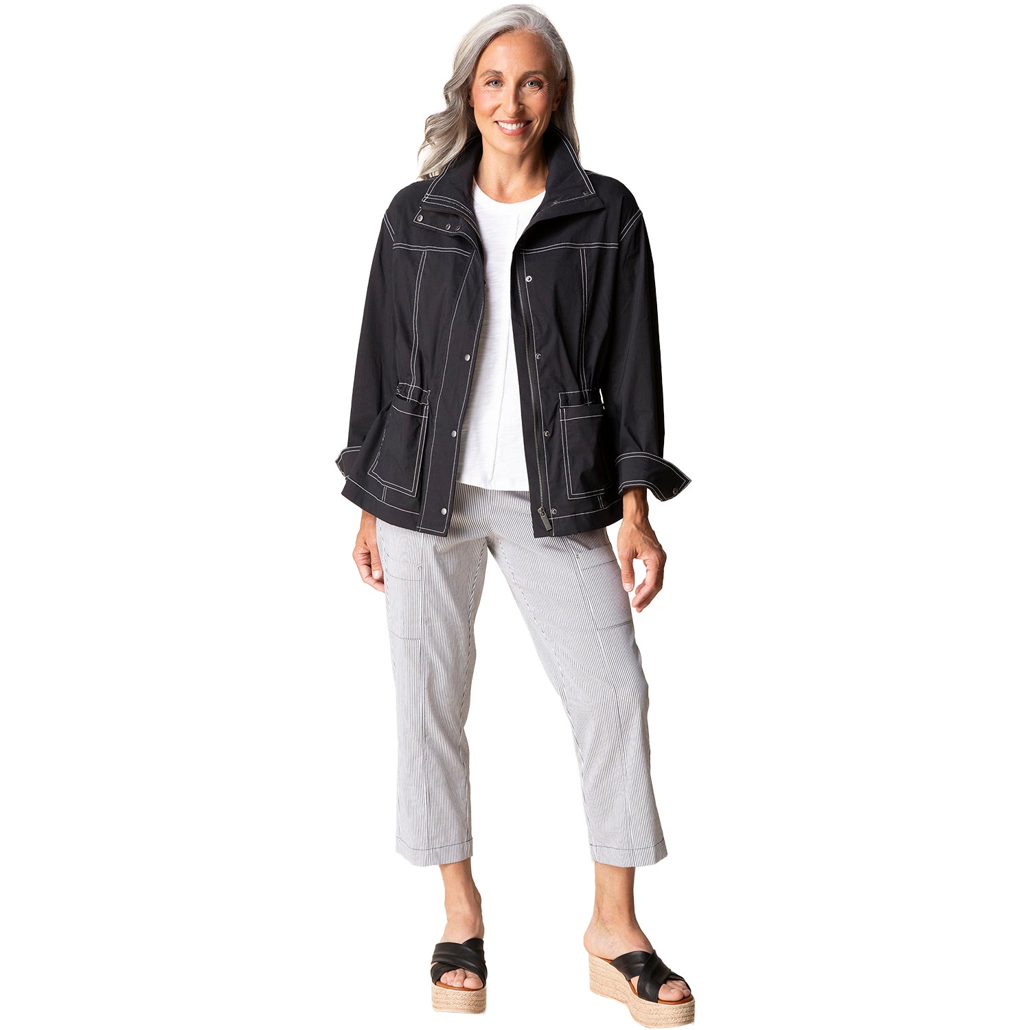 Womens Habitat Habitat Cool Tech Chatham Jacket Women's Outerwear Black Black