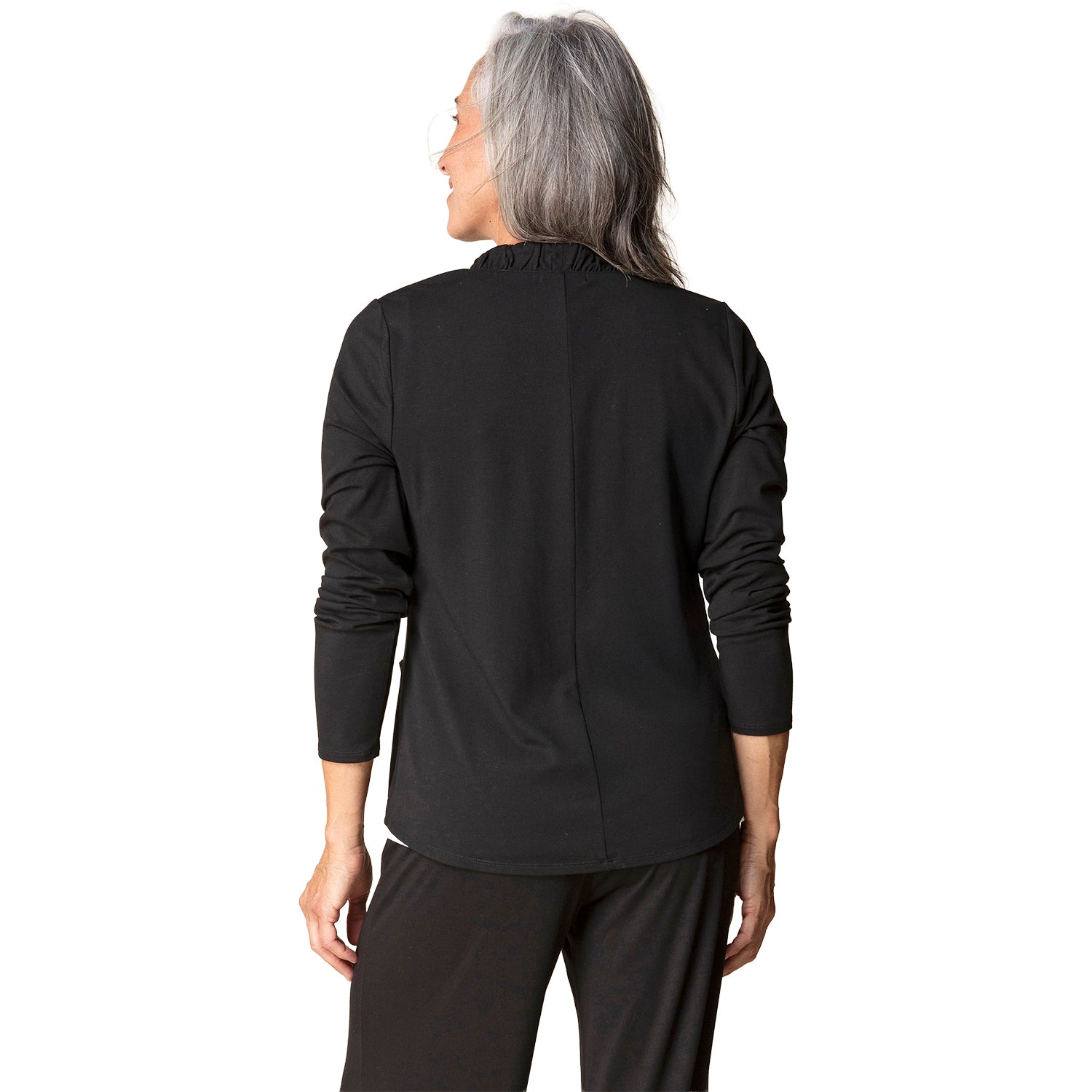 Womens Habitat Habitat Core Travel Ruched Front Jacket Women's Outerwear Black Black