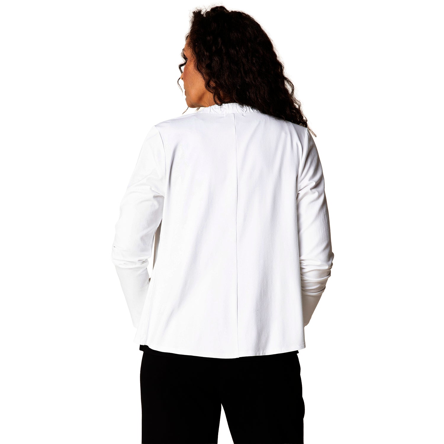 Womens Habitat Habitat Core Travel Ruched Front Jacket Women's Outerwear White White
