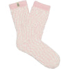 Womens Ugg UGG Cozy Chenille Women's Crew Socks Seashell Pink Seashell Pink