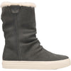Womens Taos Women's Taos Cozy Chic Dark Grey WR Suede Dark Grey WR Suede