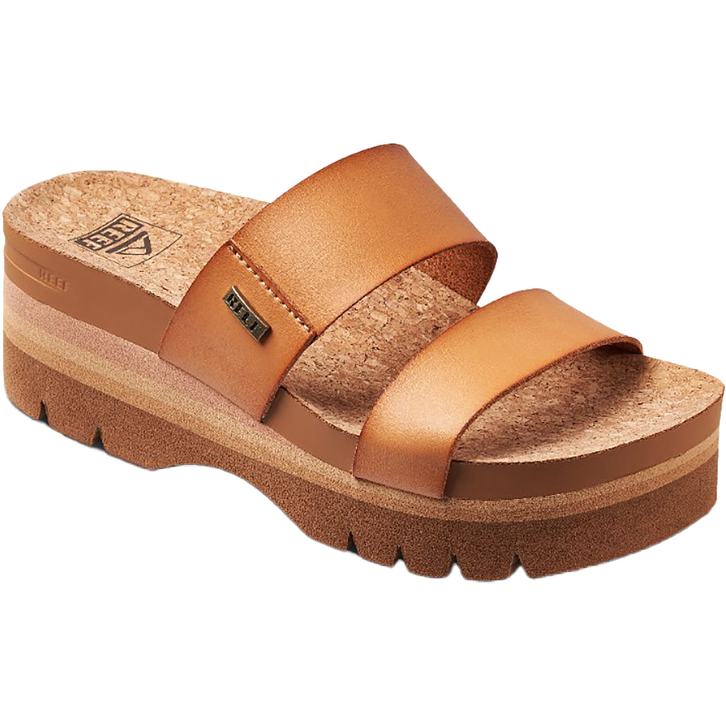 Womens Reef Women's Reef Cushion Vista Higher Natural Synthetic Natural Synthetic