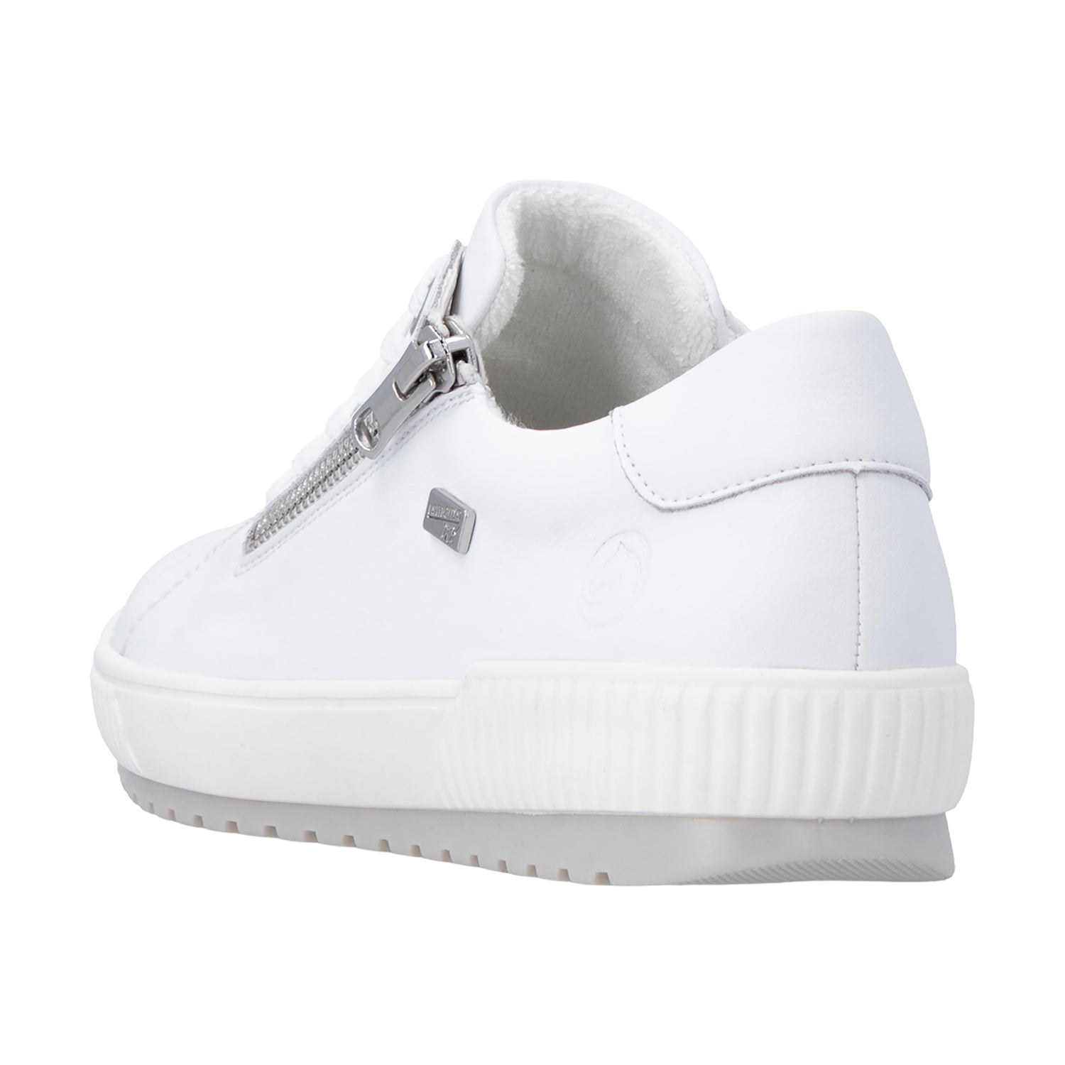 Womens Remonte Remonte D0700-80 Maditta Women's Lace Up Shoes White Leather White Leather