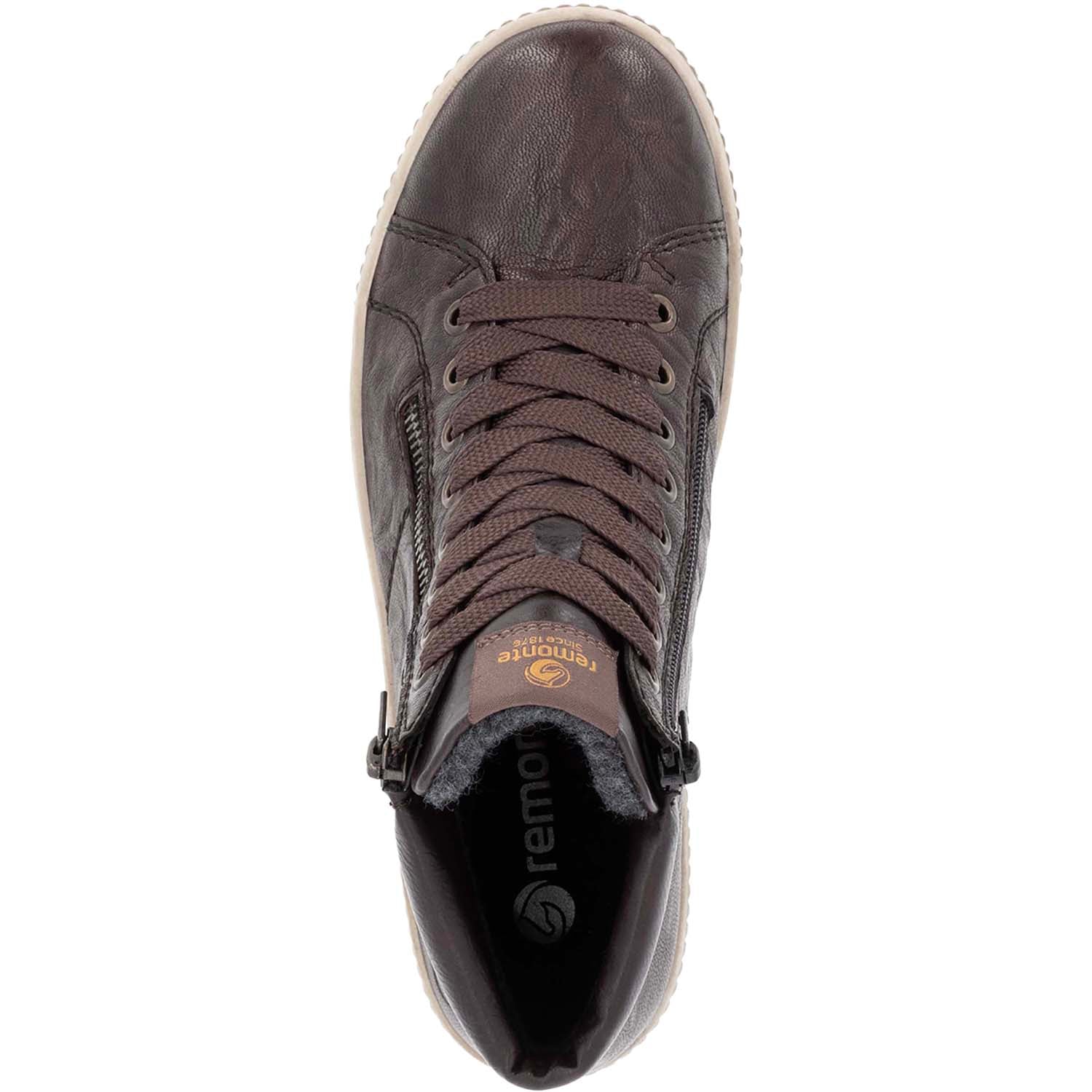 Womens Remonte Remonte D0772-25 Maditta 72 Women's Boots Havanna/Havanna Leather Havanna/Havanna Leather