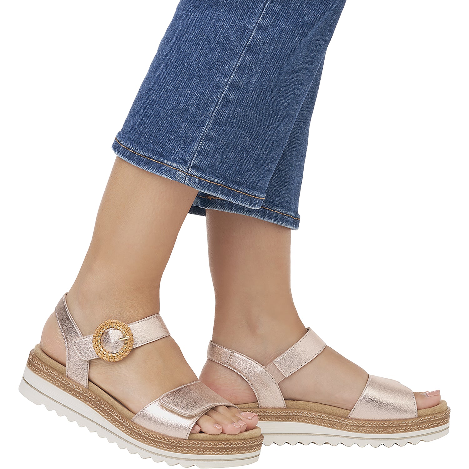 Womens Remonte D0Q52-31 Jocelyn 52 Women's Sandals Copper Trento Copper Trento