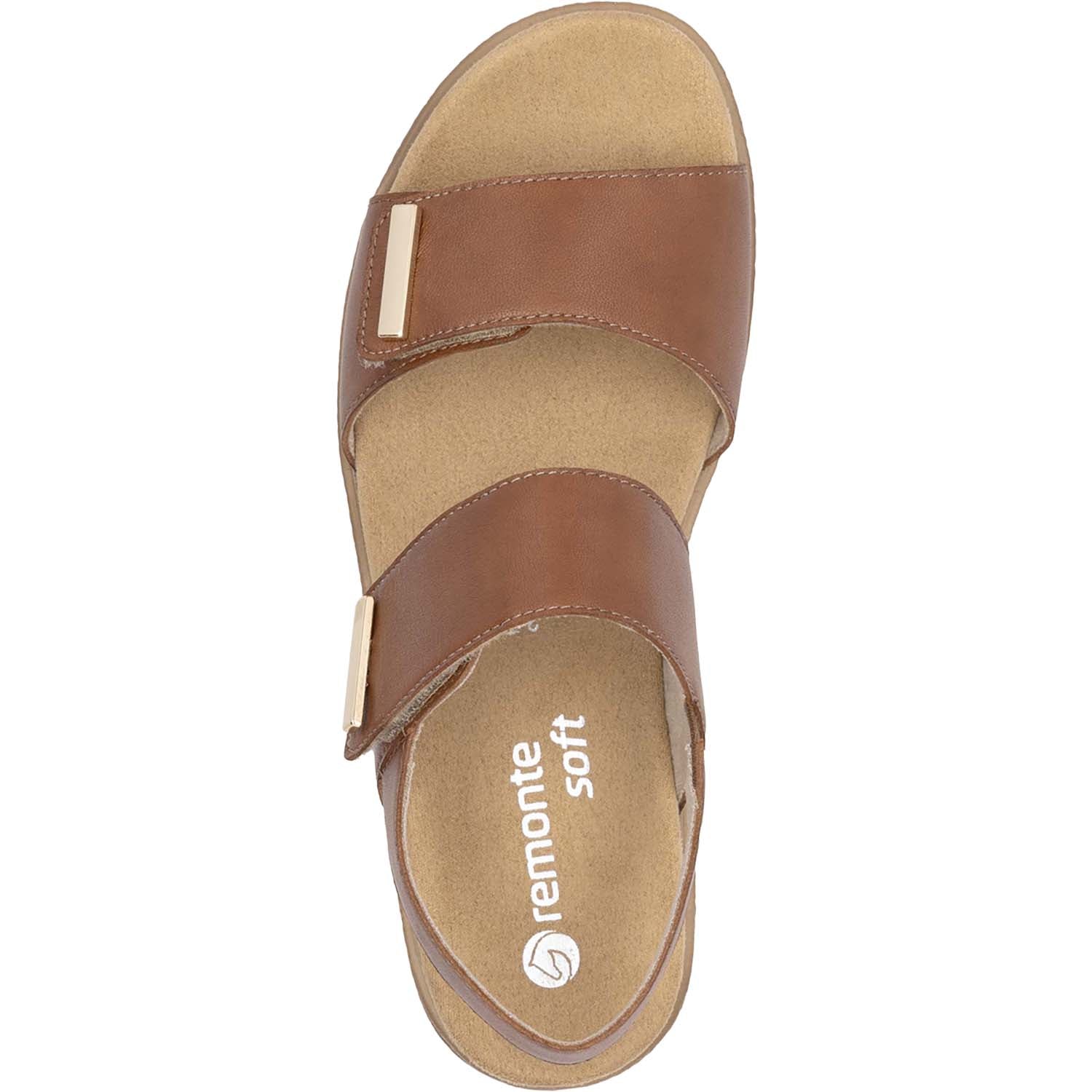 Womens Remonte Remonte D0Q59-24 Jocelyn 59 Women's Sandals Lugano Muskat Lugano Muskat