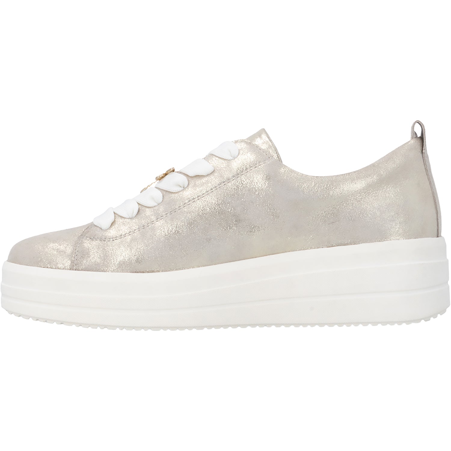 Womens Remonte Remonte D1C03-91 Julika 03 Women's Lace Up Shoes Muschel Leather Muschel Leather