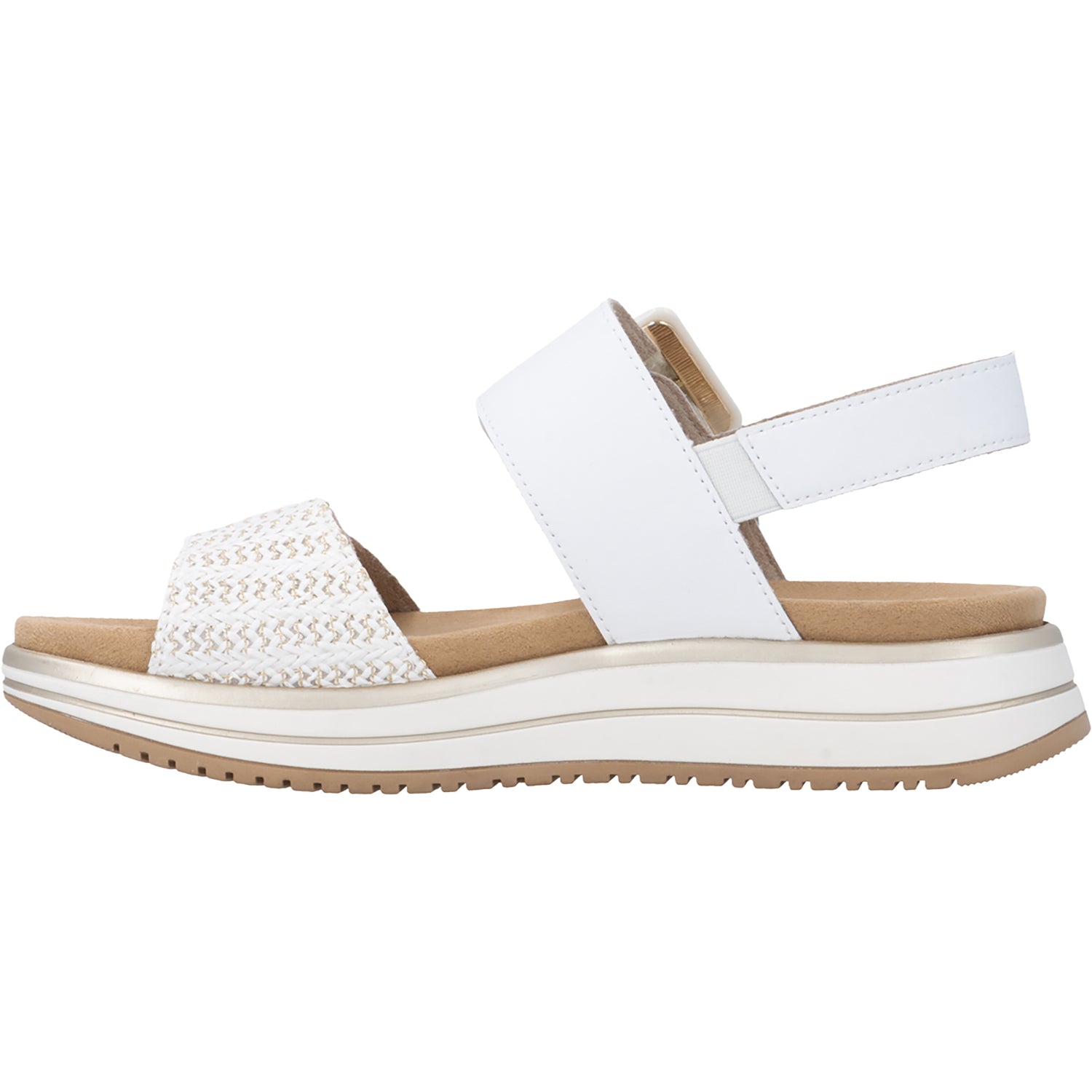 Womens Remonte Remonte D1J53-81 Jocelyn 53 Weiss-Gold/Weiss Weiss-Gold/Weiss
