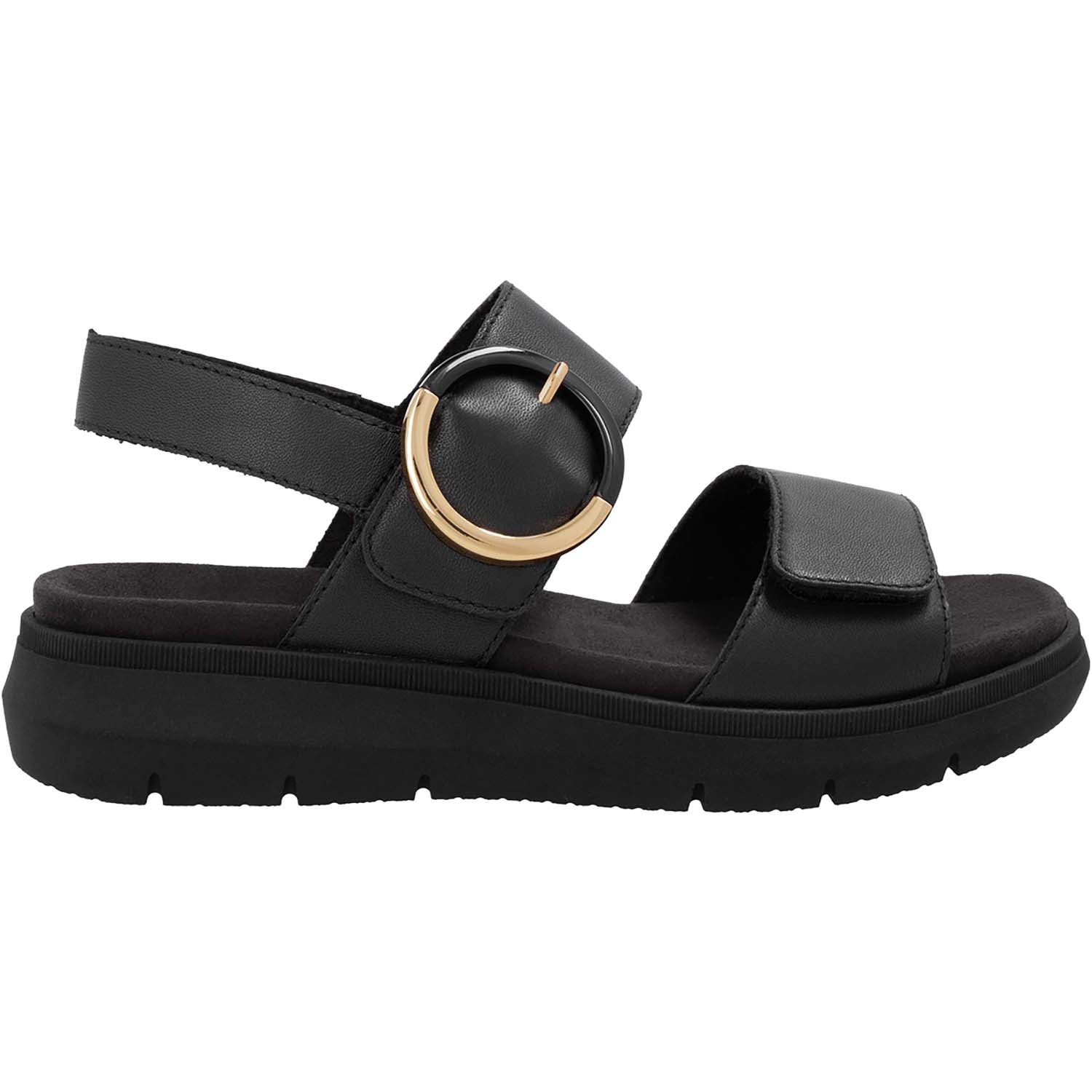 Womens Remonte Remonte D2K50-00 Women's Sandals Black Black
