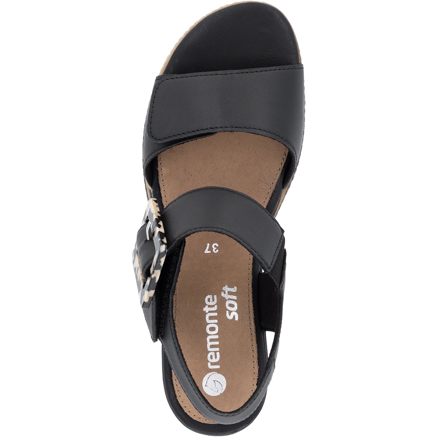 Womens Remonte Remonte D2L53-00 Jerilyn Women's Sandals Black Black