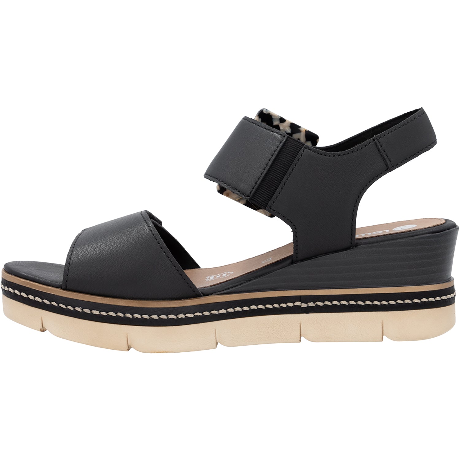 Womens Remonte Remonte D2L53-00 Jerilyn Women's Sandals Black Black