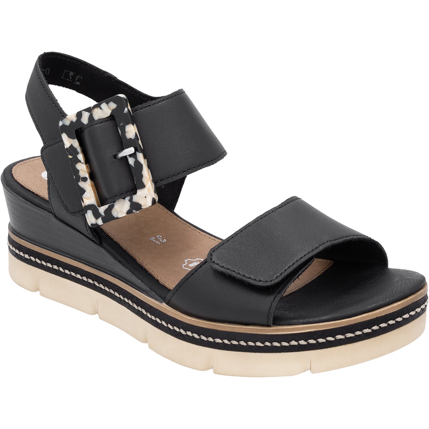 Womens Remonte Remonte D2L53-00 Jerilyn Women's Sandals Black Black