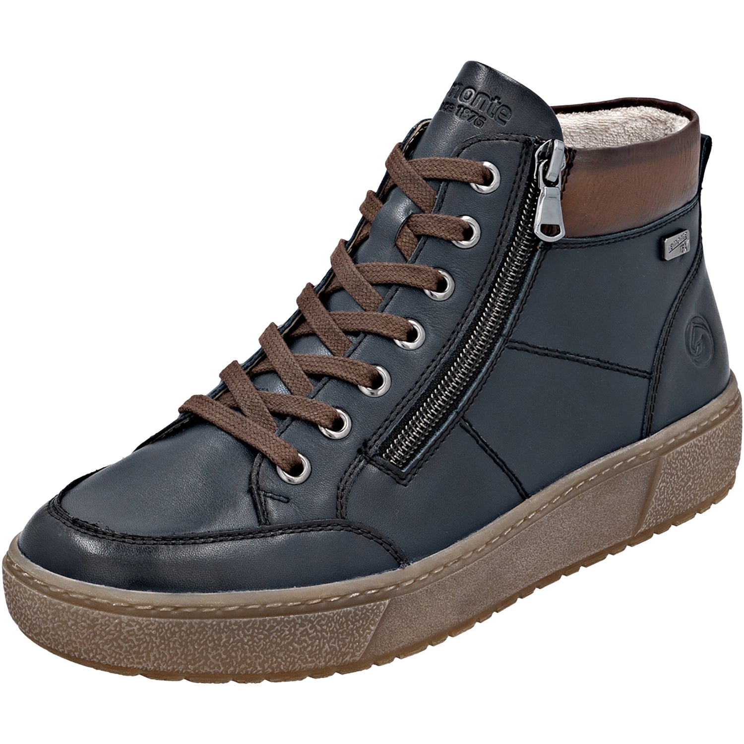 Womens Remonte Remonte D2T70-14 Women's Boots Booties Pazifik/Muskat/Pazifik Pazifik/Muskat/Pazifik