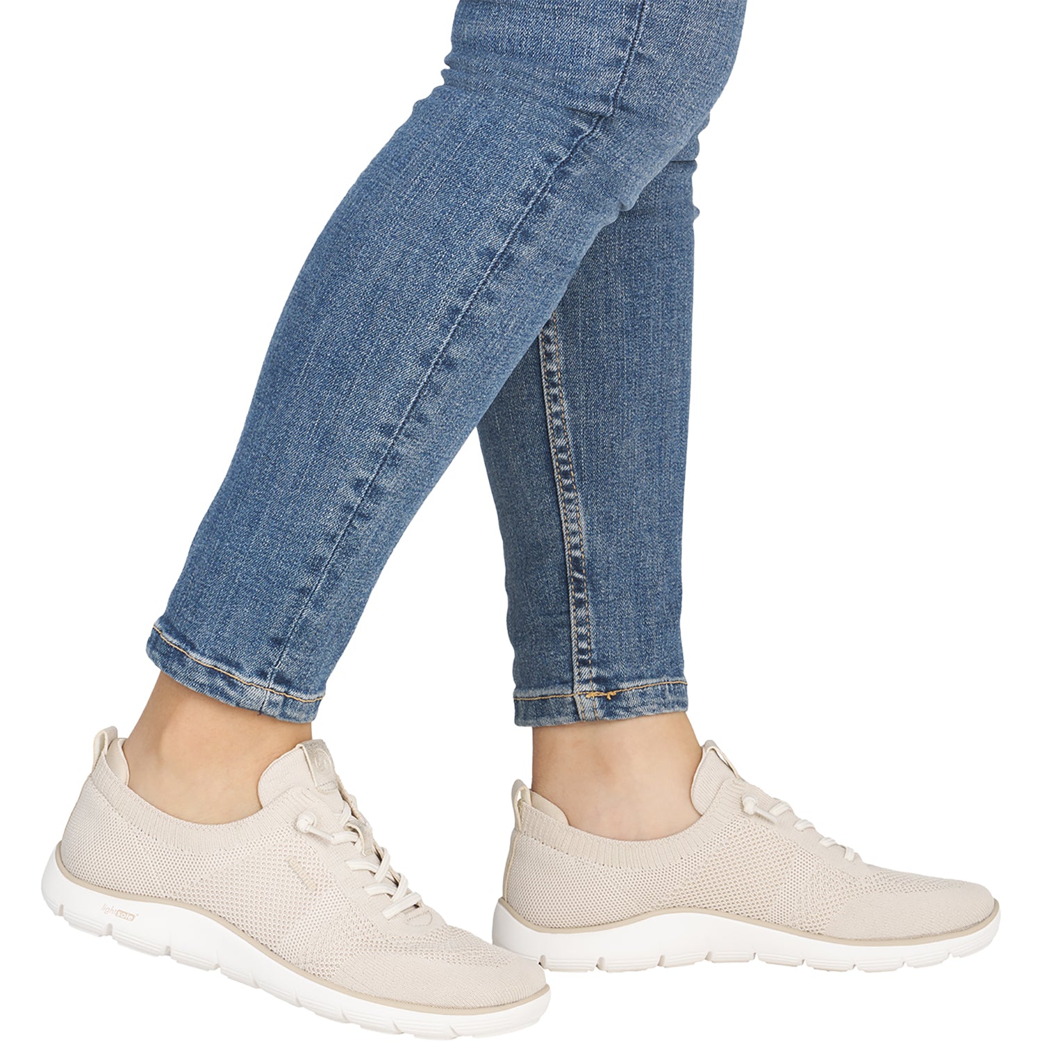 Womens Remonte Remonte D3G02-60 Women's Athletic/Athleisure Shoes Cotton/Muschel/Pericreme Cotton/Muschel/Pericreme