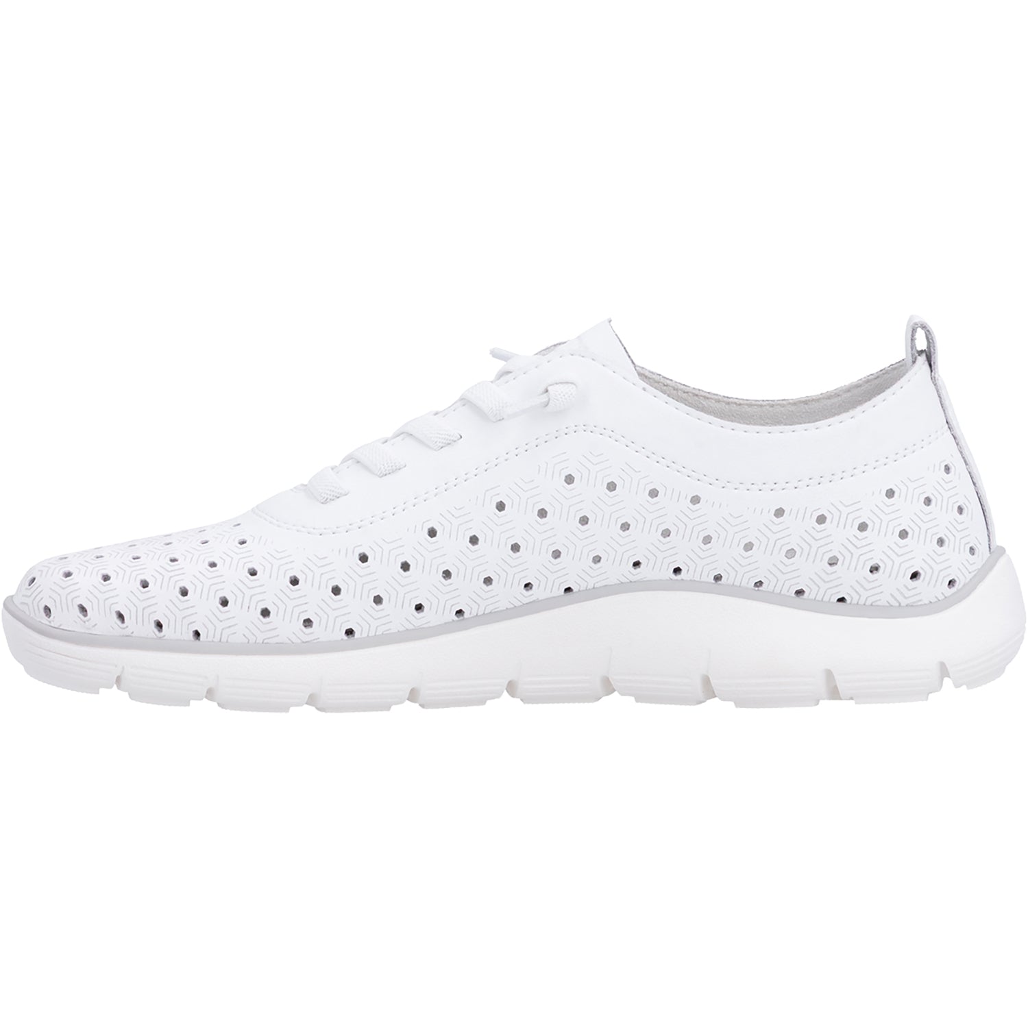 Womens Remonte Remonte D3G03-80 Liv 03 Women's Casual Slip-Ons White Macao