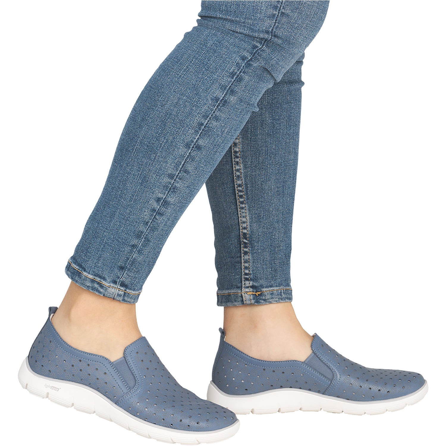 Womens Remonte Remonte D3G04-14 Liv 04 Women's Casual Slip-Ons Jeans Sweet Jeans Sweet