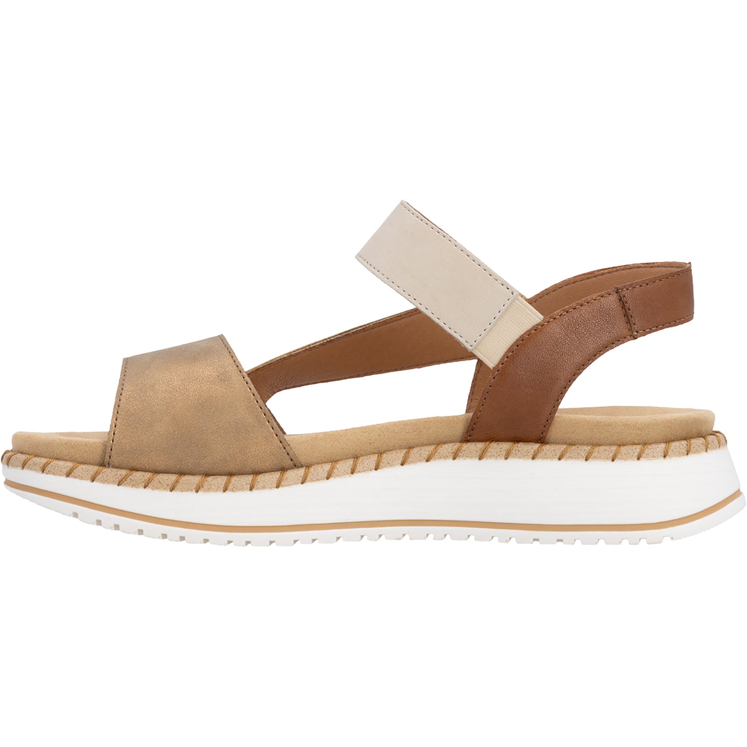 Womens Remonte Remonte D3J50-92 Women's Sandals Antique/Tan/Perle/Muskat/Odense/Morelia/Morelia/Lugano Antique/Tan/Perle/Muskat/Odense/Morelia/Morelia/Lugano