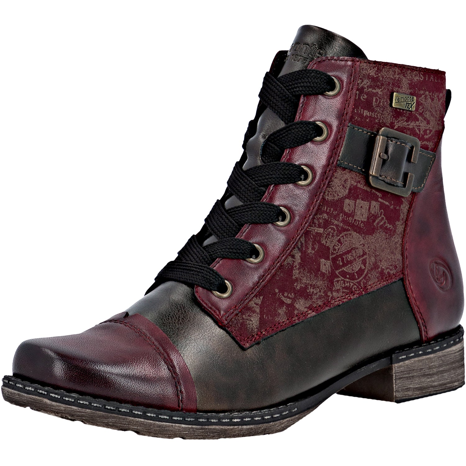 Womens Remonte Remonte D4381-35 Chandra 81 Women's Boots Vino/Antik/Bordeaux Vino/Antik/Bordeaux