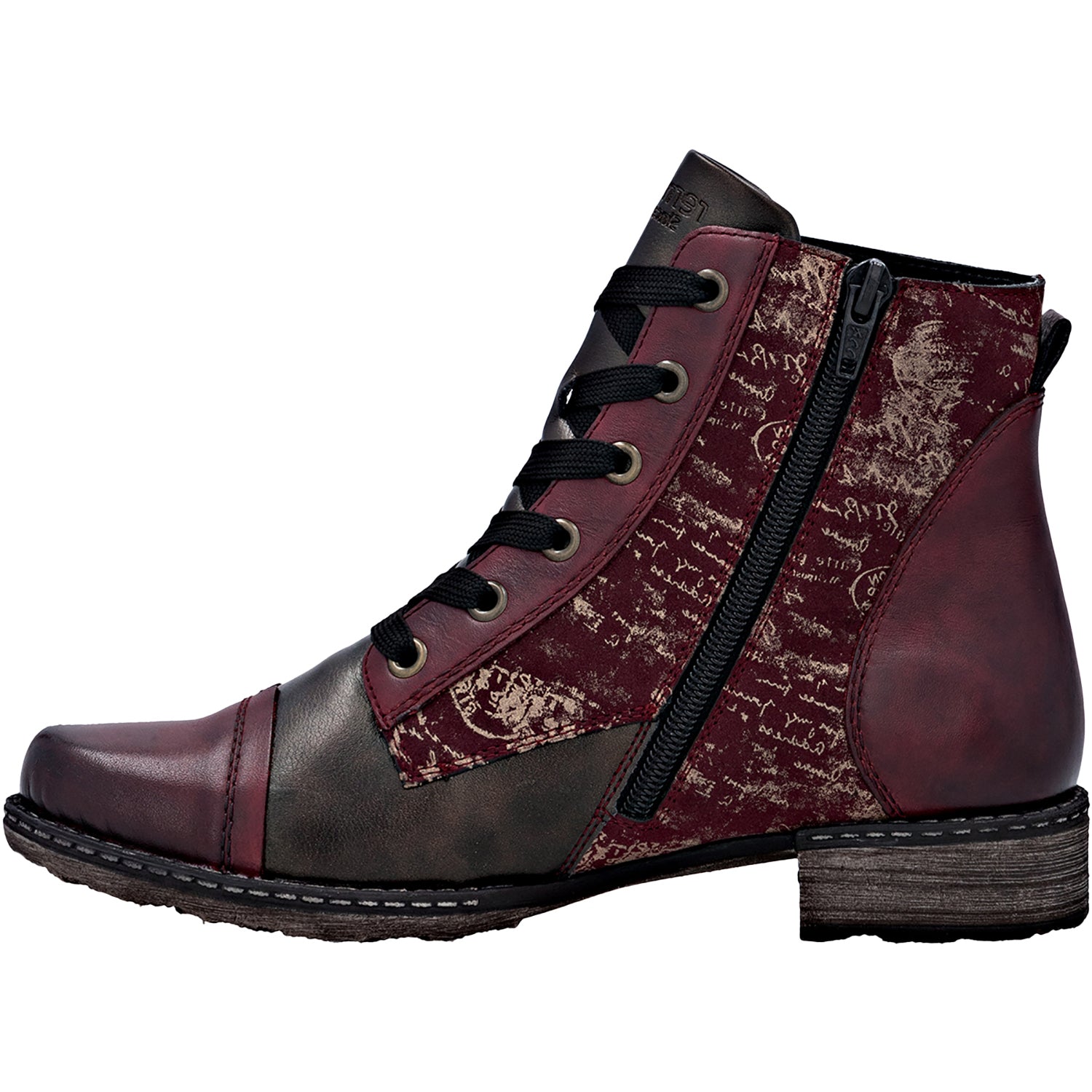 Womens Remonte Remonte D4381-35 Chandra 81 Women's Boots Vino/Antik/Bordeaux Vino/Antik/Bordeaux