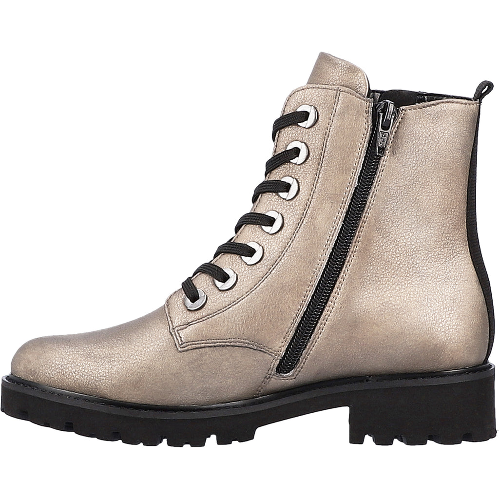 Womens Remonte Women's Remonte D8671-91 Marusha 71 Dirty Silver Leather Dirty Silver Leather