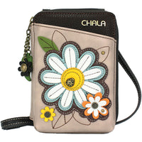 Chala Daisy Wallet Crossbody Ivory Synthetic