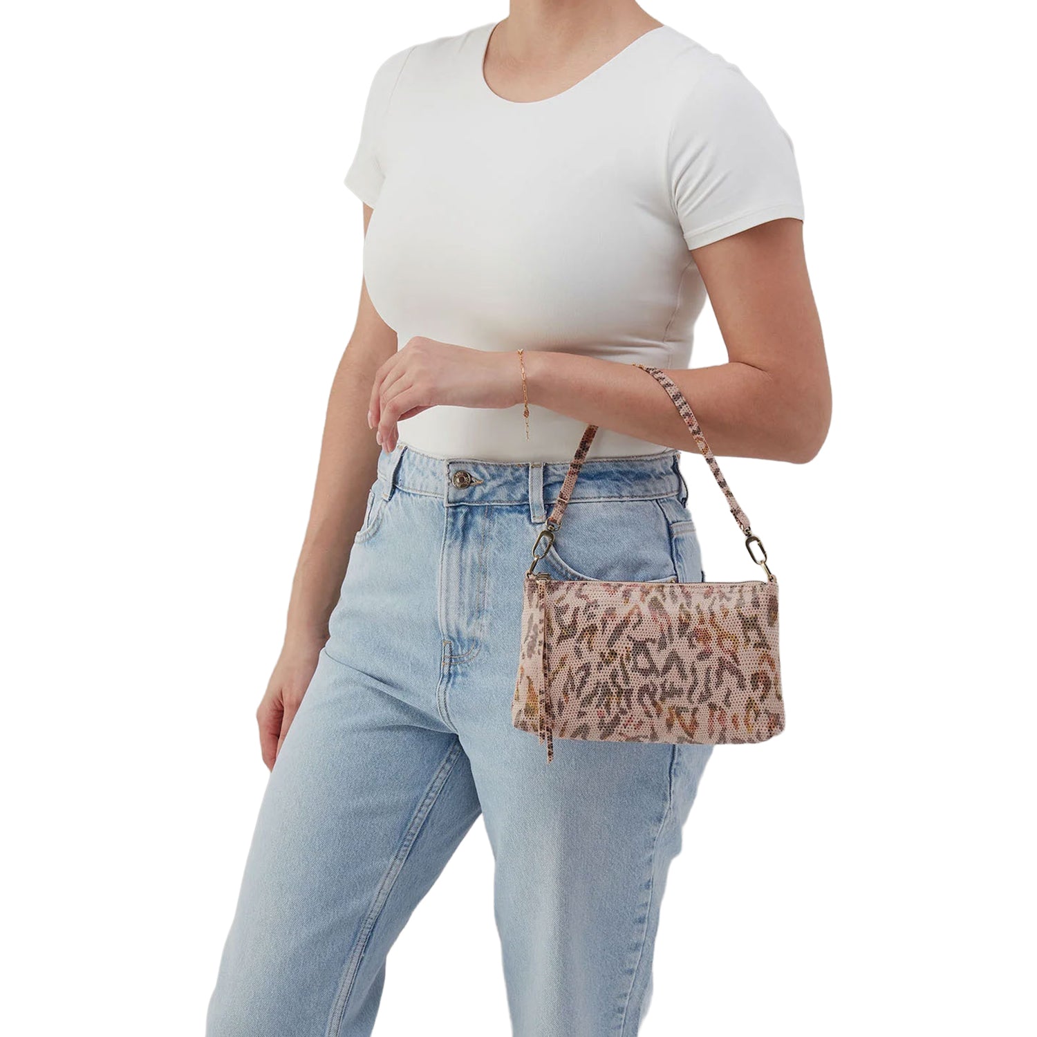 Womens Hobo Hobo International Darcy Summer Safari Printed Leather Summer Safari