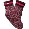 Womens Ugg Women's UGG Deedee Fleece Lined Quarter II Sock Wild Grape/Chroma Pink Wild Grape/Chroma Pink