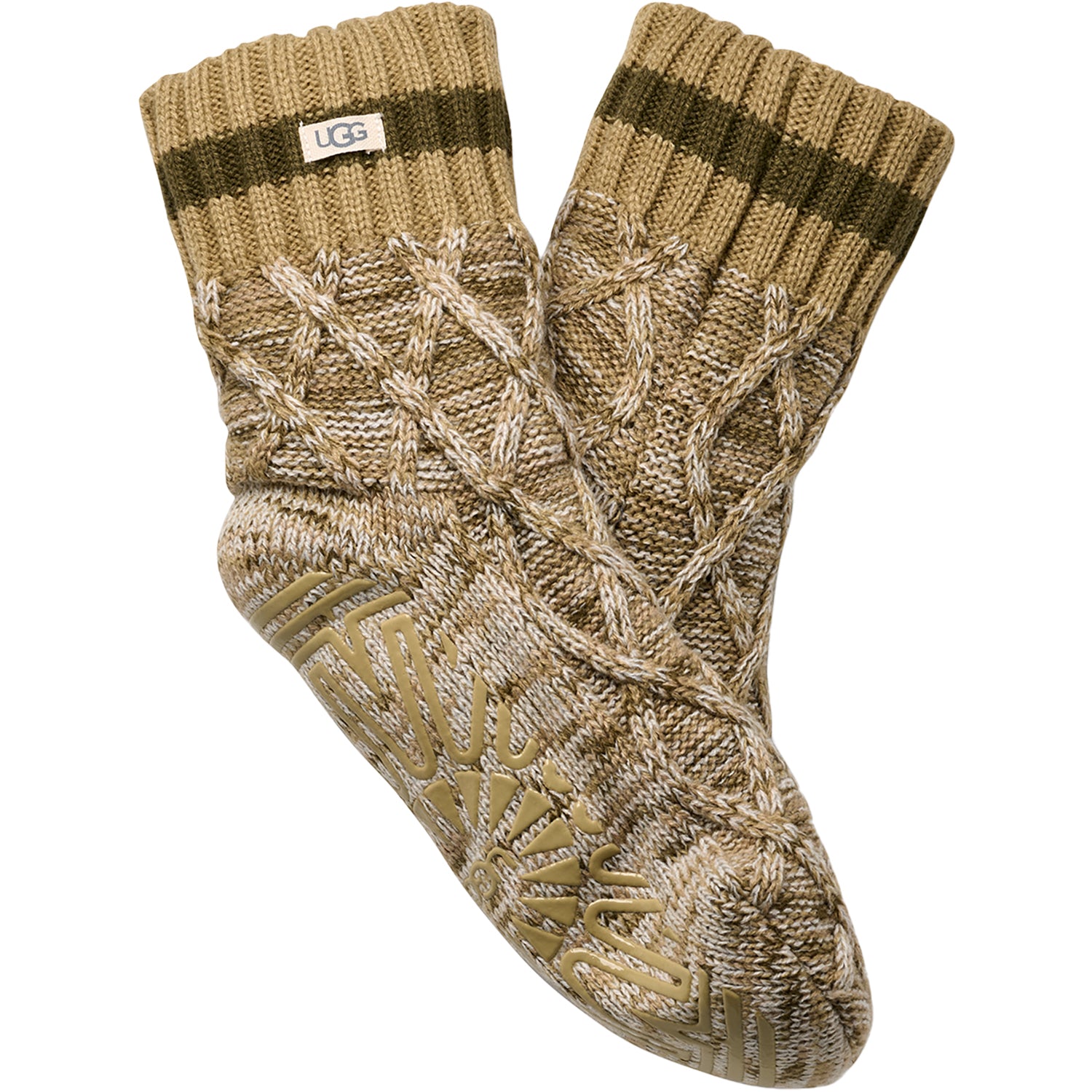 Womens Ugg Women's UGG Deedee Fleece Lined Quarter II Burnt Olive/Muted Brass Melange Burnt Olive/Muted Brass Melange