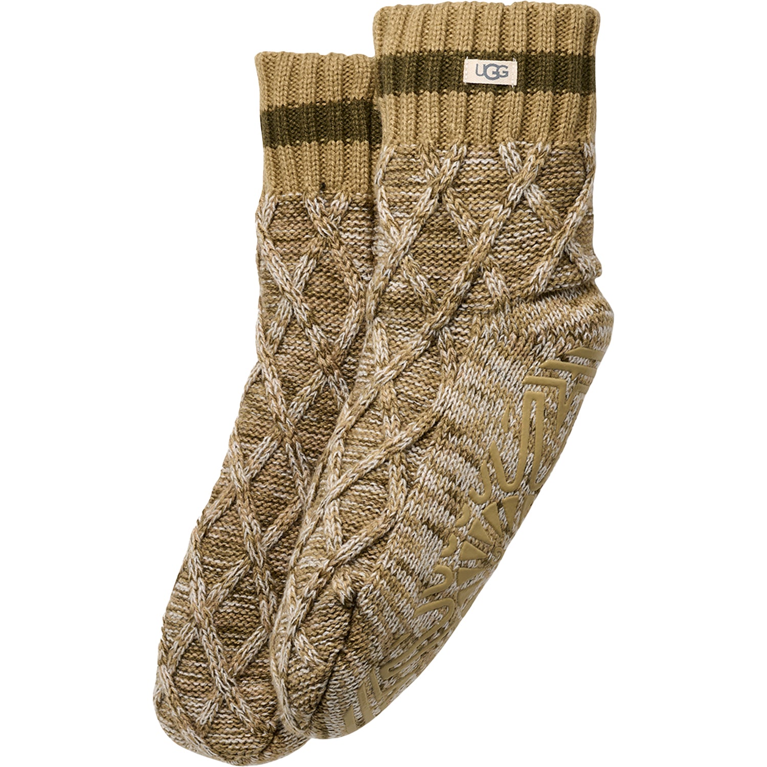 Womens Ugg Women's UGG Deedee Fleece Lined Quarter II Burnt Olive/Muted Brass Melange Burnt Olive/Muted Brass Melange