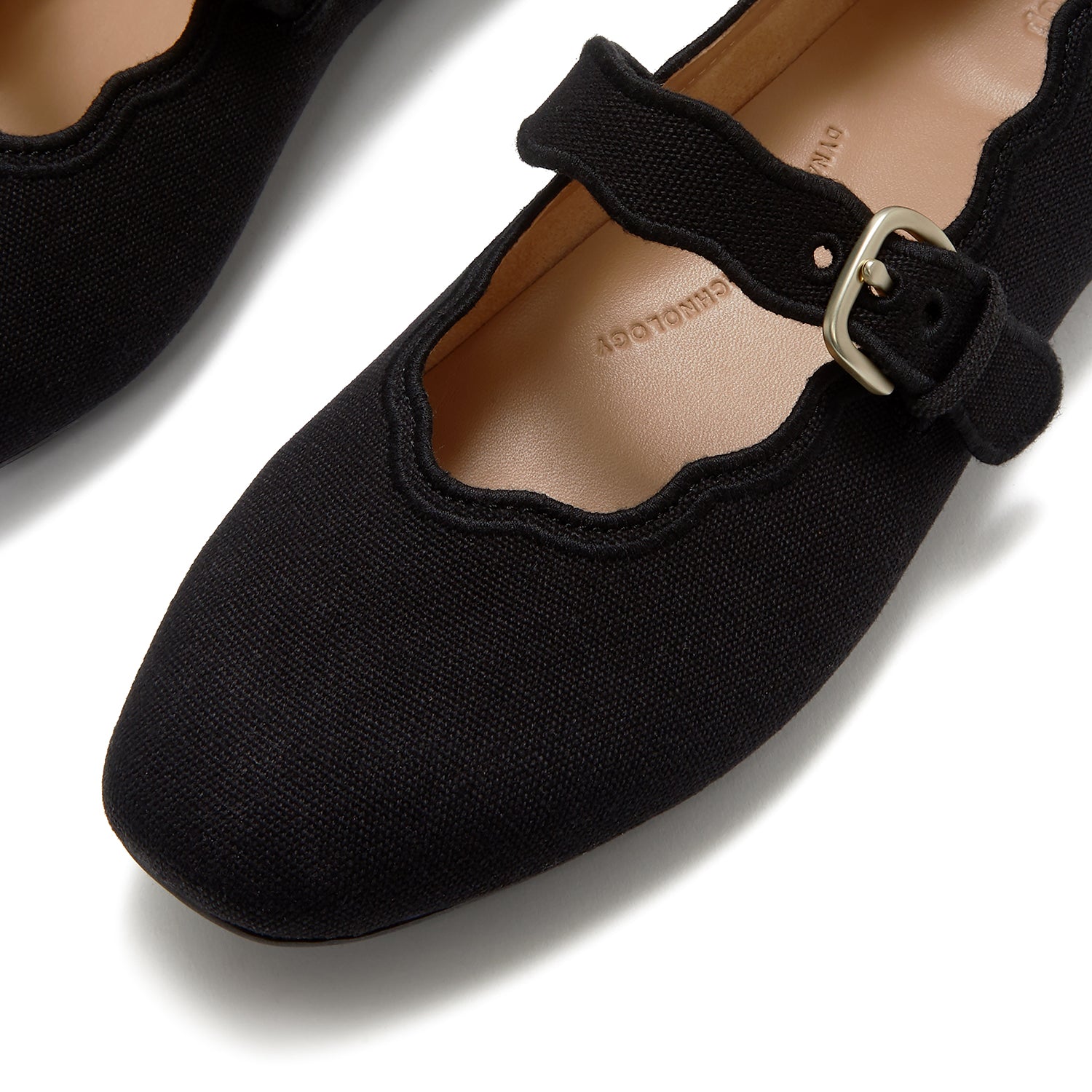 Womens Fit flop FitFlop Delicato Wave-Edge Canvas Women's Black Black