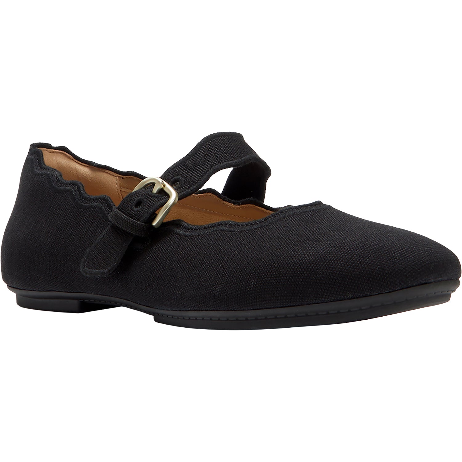 Womens Fit flop FitFlop Delicato Wave-Edge Canvas Women's Black Black
