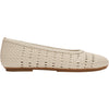 Womens Fit flop Fit Flop Delicato Woven Ballerina Women's Dress Flats Hazy Taupe Hazy Taupe