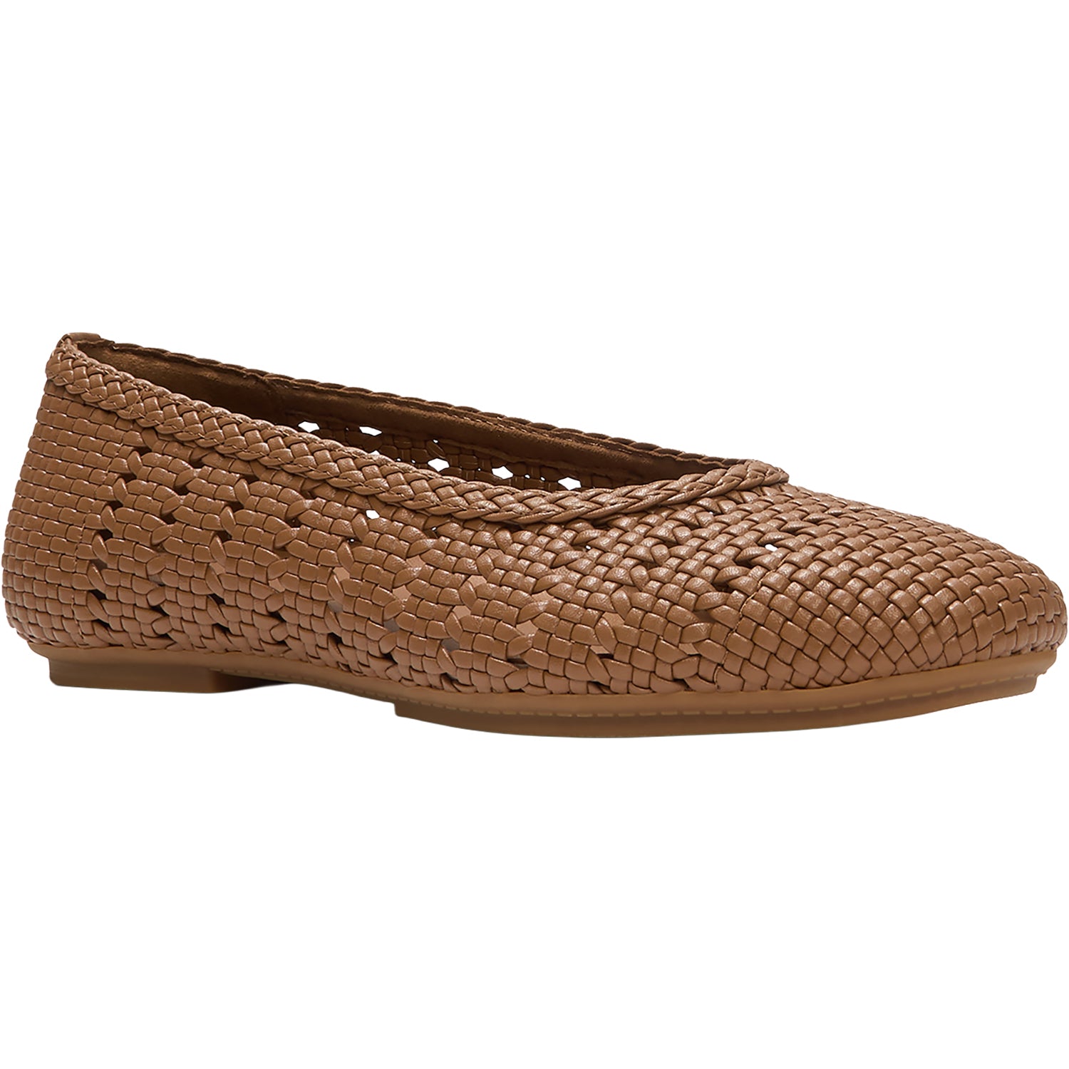 Womens Fit flop Fit Flop Delicato Woven Ballerina Women's Dress Terracotta Tan Terracotta Tan