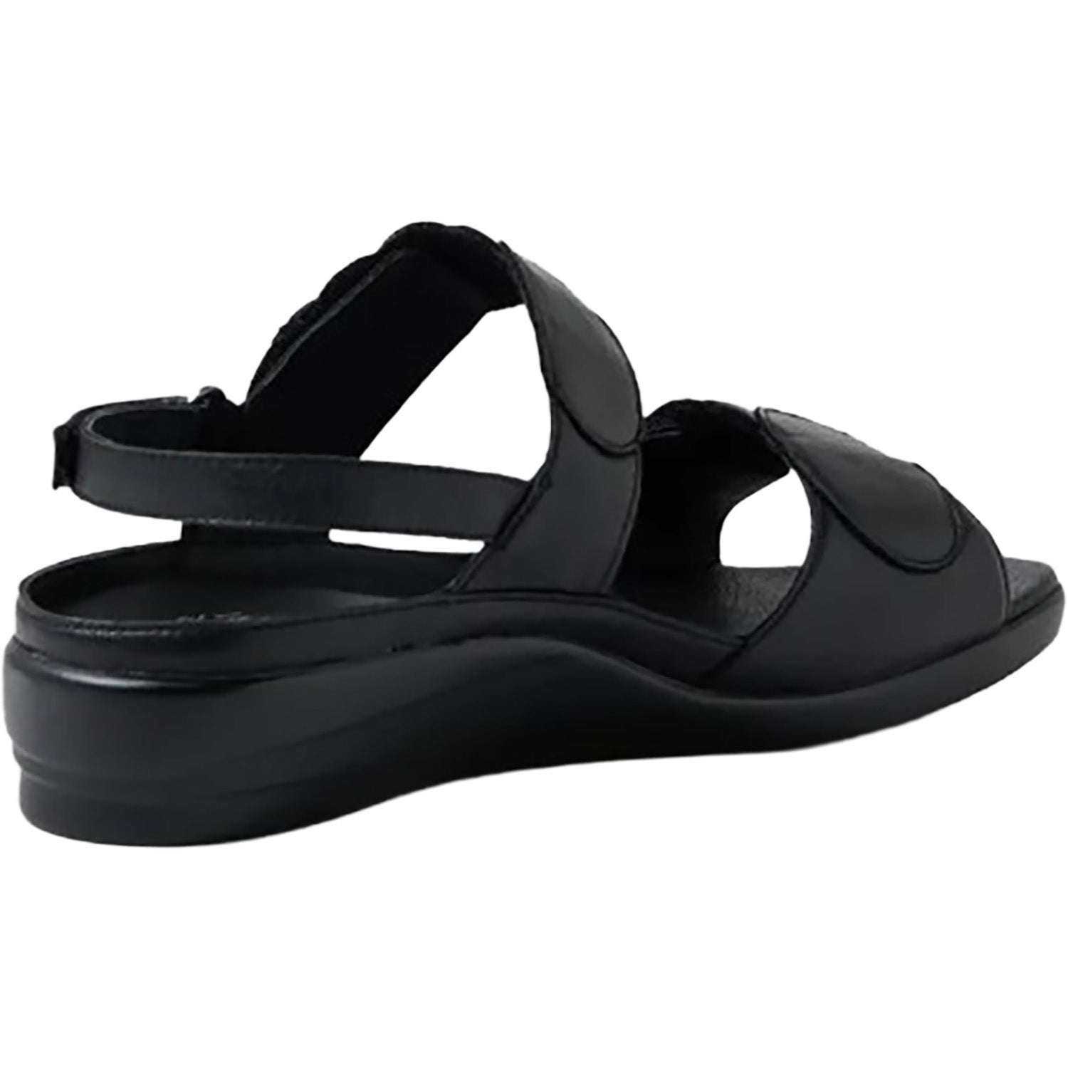 Womens Ziera Ziera Dimone Women's Sandals Black Leather Black Leather