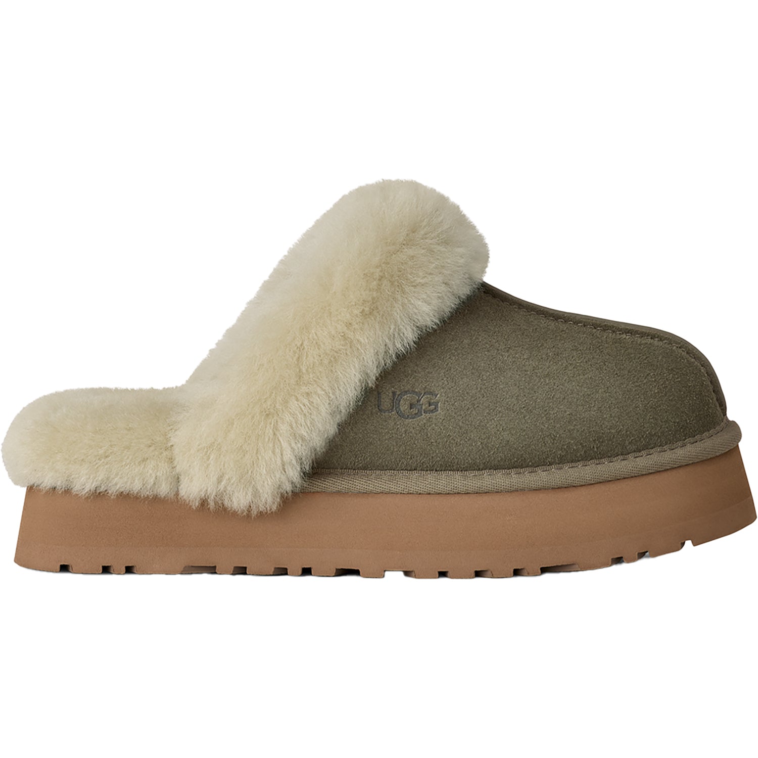 Womens Ugg Women's UGG Disquette Moss Green/Muted Brass Moss Green/Muted Brass