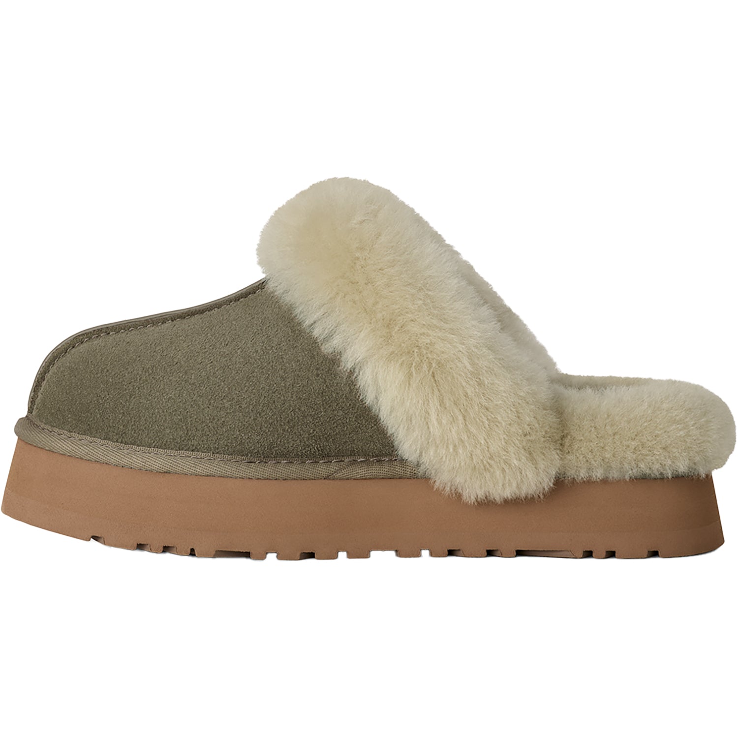 Womens Ugg Women's UGG Disquette Moss Green/Muted Brass Moss Green/Muted Brass