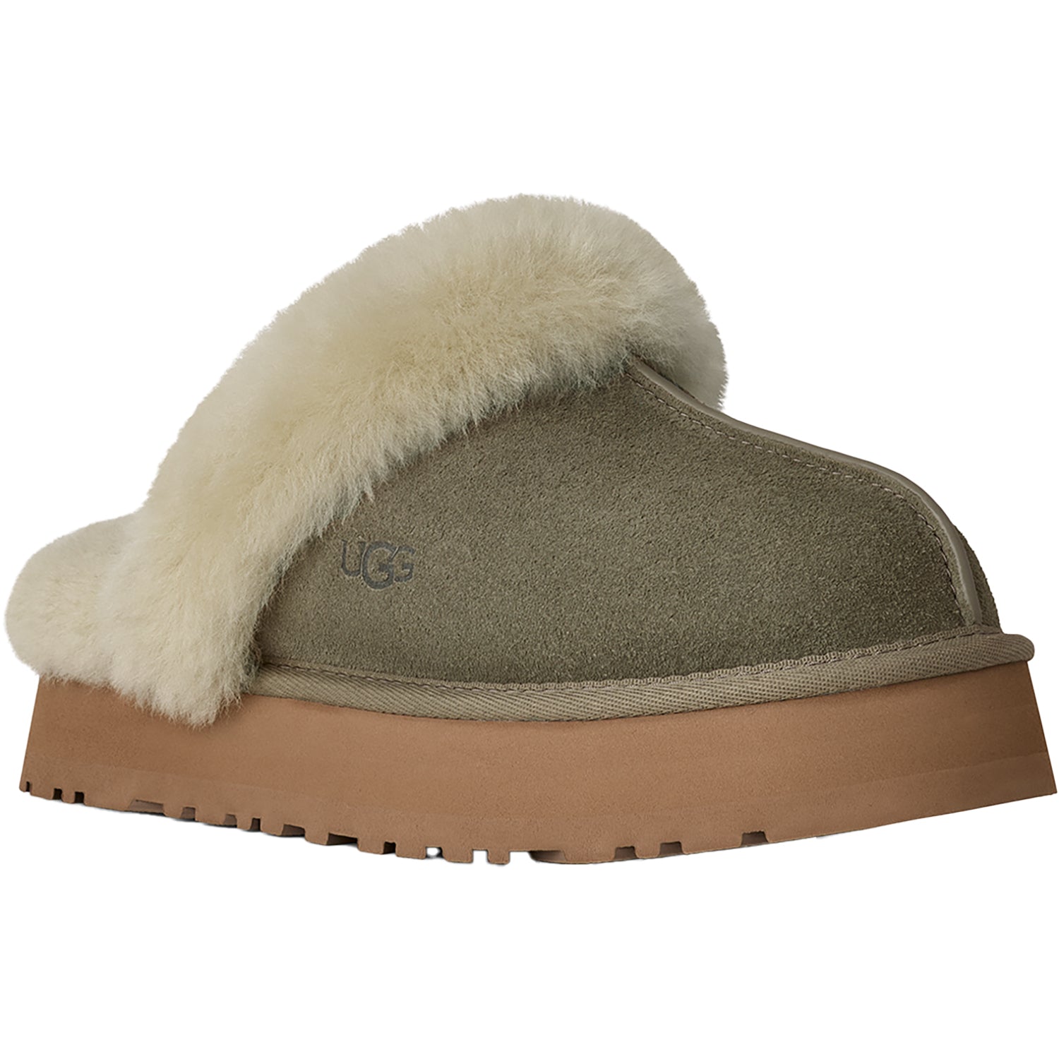 Womens Ugg Women's UGG Disquette Moss Green/Muted Brass Moss Green/Muted Brass