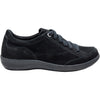 Womens Aetrex Aetrex Dahlia Women's Casual Lace-Ups Black Nubuck Black Nubuck