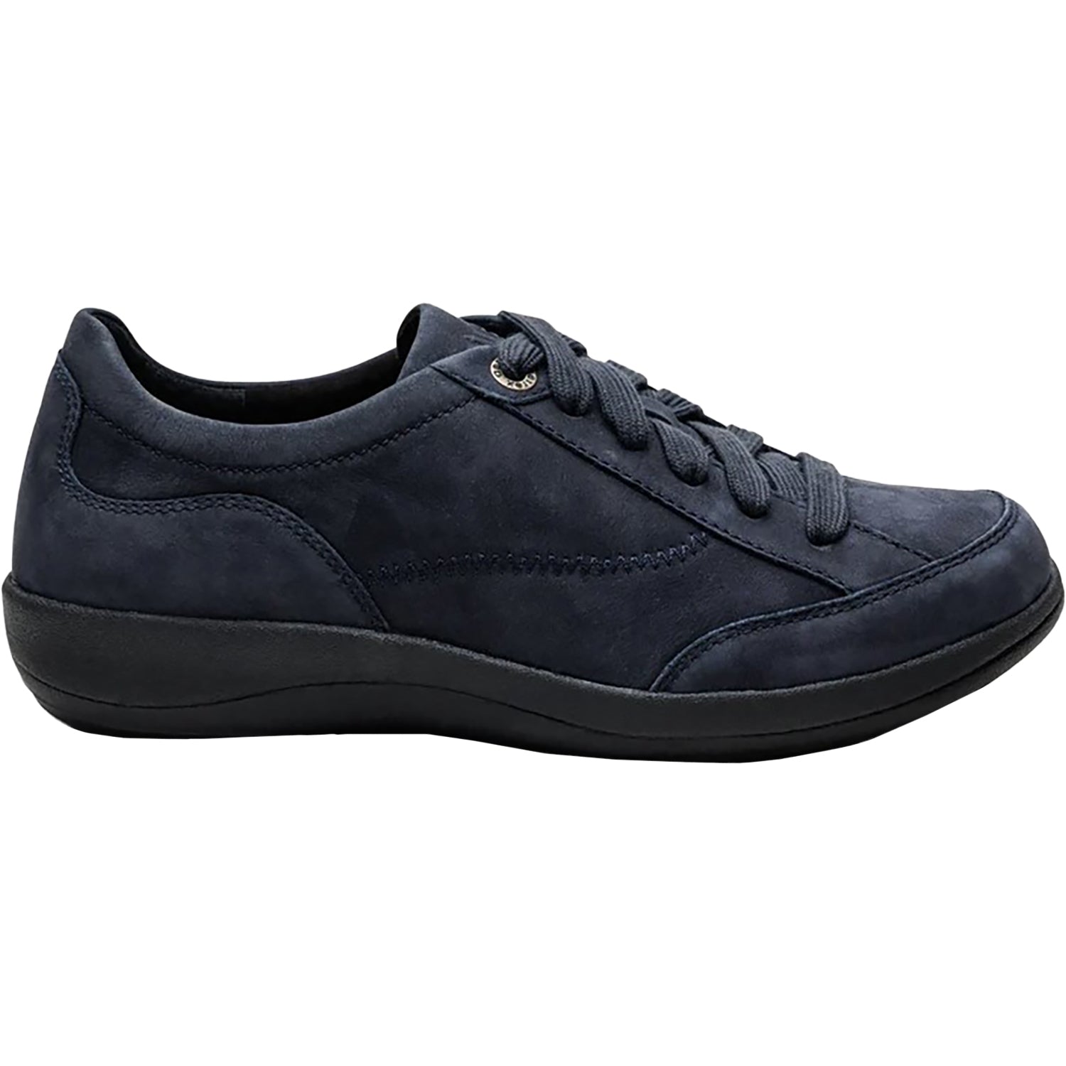 Womens Aetrex Women's Aetrex Dahlia Navy Nubuck Navy Nubuck
