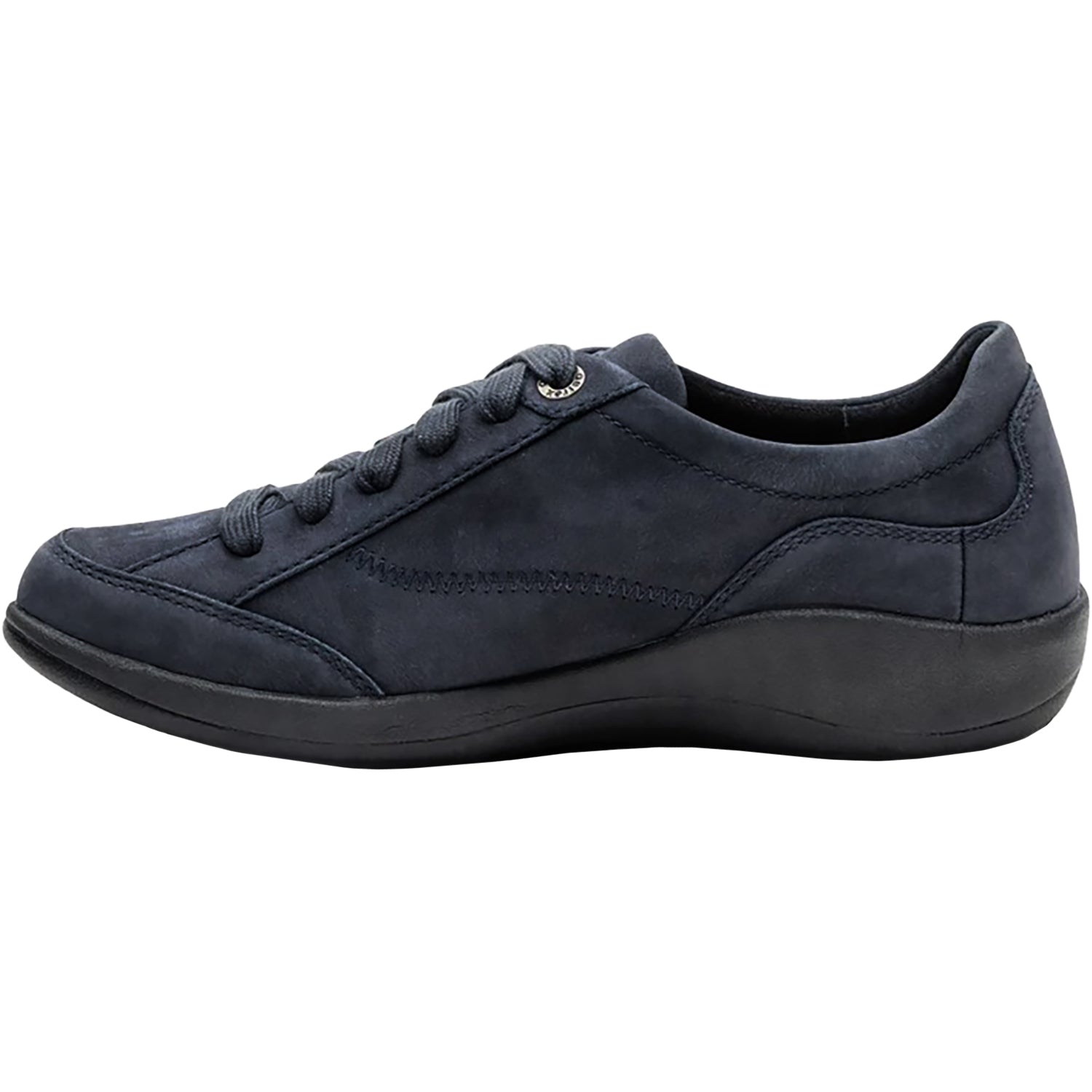 Womens Aetrex Women's Aetrex Dahlia Navy Nubuck Navy Nubuck