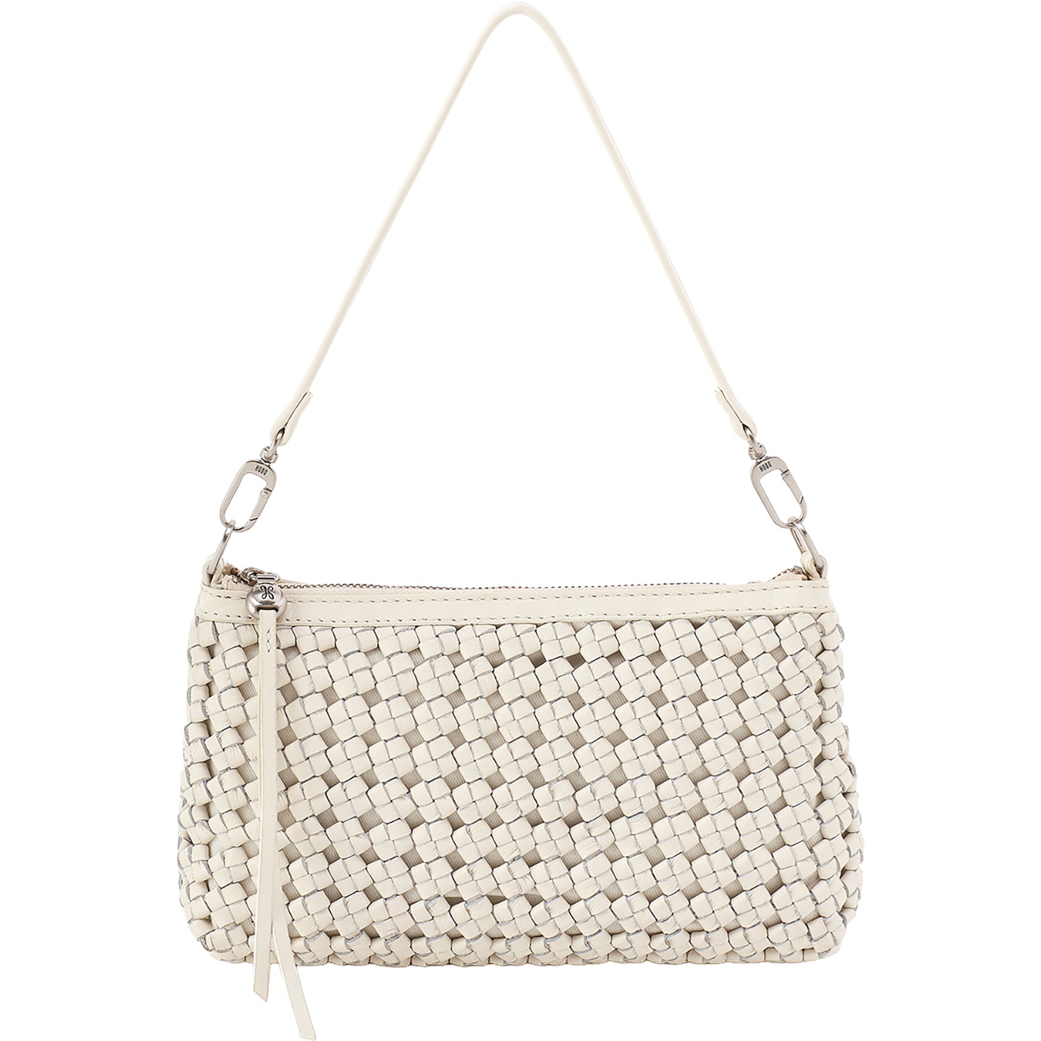 Womens Hobo Hobo Darcy Crossbody Handbag Whitecap Woven Leather Whitecap Woven Leather