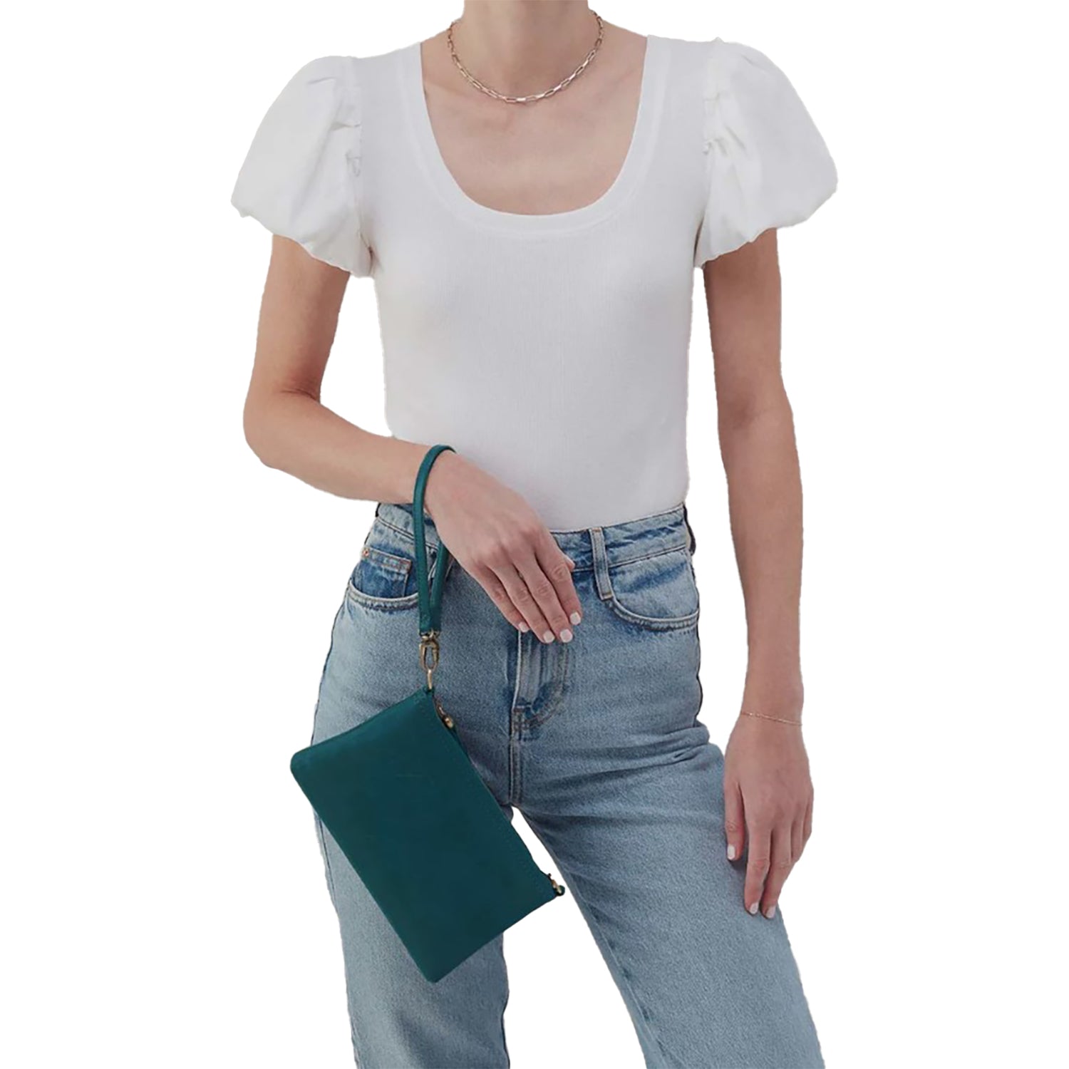 ワイドカラーオフショルダープルオーバー Savoie in Green Ochre – LINDQUIST