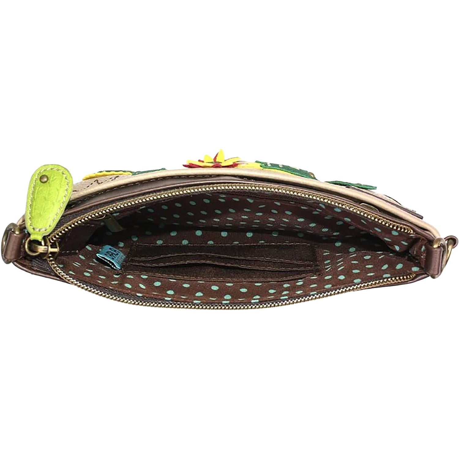 Womens Chala Chala Cactus Dazzled Mini Crossbody Purses & Handbags Taupe Taupe