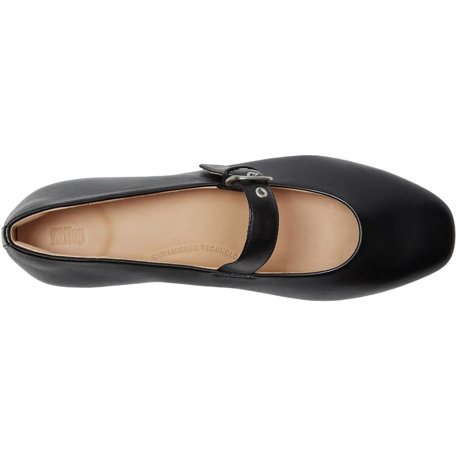 Womens Fit flop Women's Fitflop Delicato Leather Mary Jane Black Black