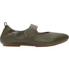 Womens Fit flop FitFlop Delicato Poise Leather Mary Jane Women's Dress Flats Deep Olive Deep Olive