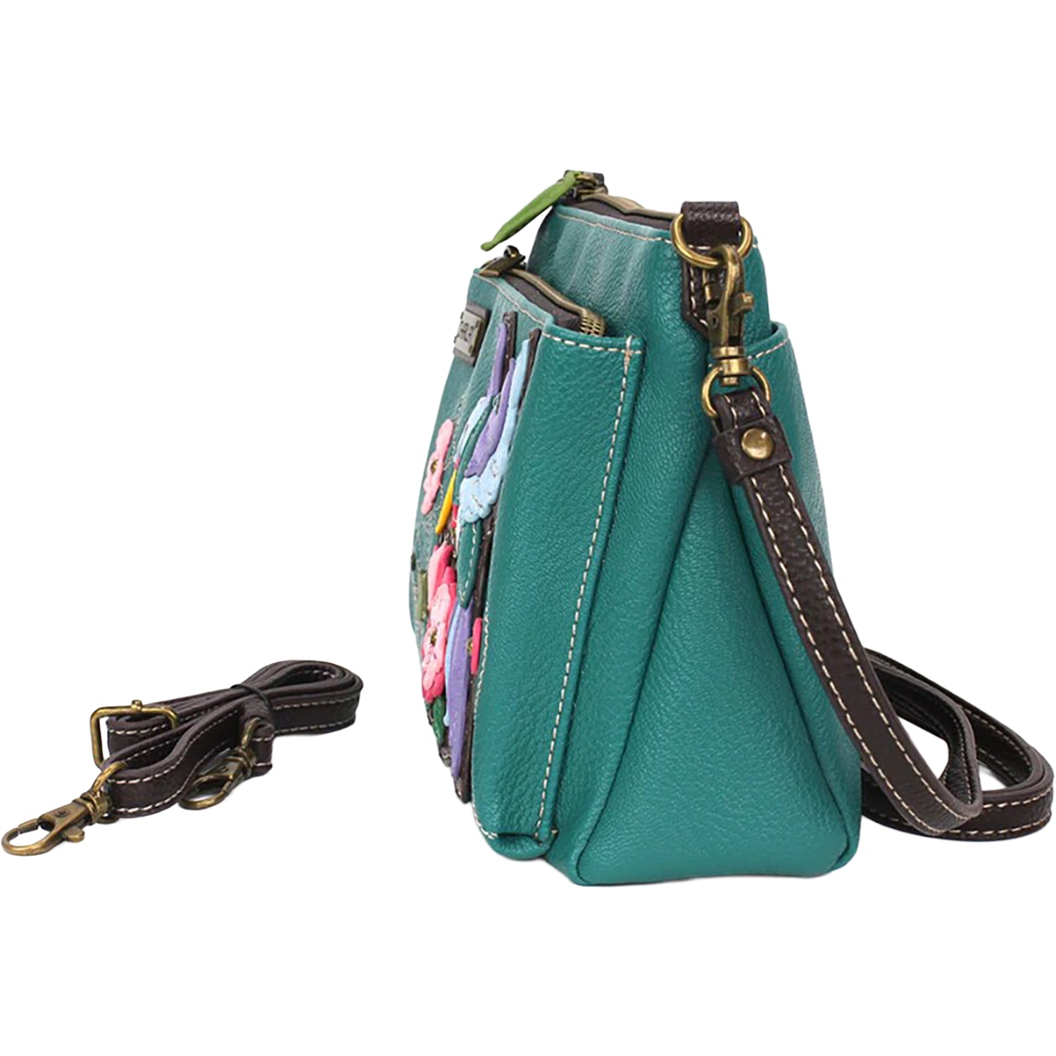 Womens Chala Chala Hummingbird Deluxe Crossbody Handbag Turquoise Turquoise